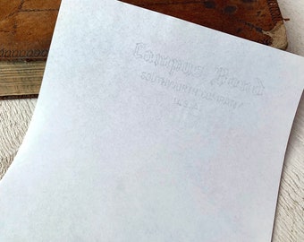 Papier do pisania cienki, vintage, papier biurowy do makulatury, papier maszynowy o fakturze skórki cebuli, Campus Bond, 10 lub 30 arkuszy