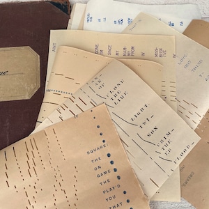 Fogli di carta vintage per pianoforte, carta invecchiata, carta unica per diario di scarto, effimeri per scrapbooking, stili assortiti, 10 fogli
