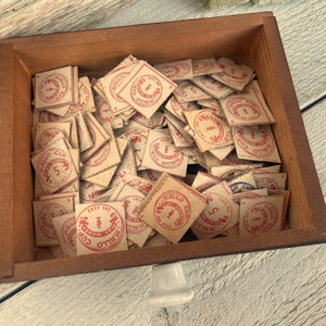 Moedas vintage de poupança, itens efêmeros para diário de lixo e scrapbooking, sobras de cartolina, 10 unidades