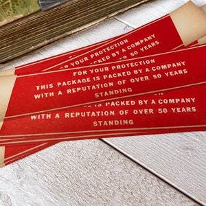Large vintage package labels, Mailing label, Postal ephemera, Junk journal paper, Old parcel post labels