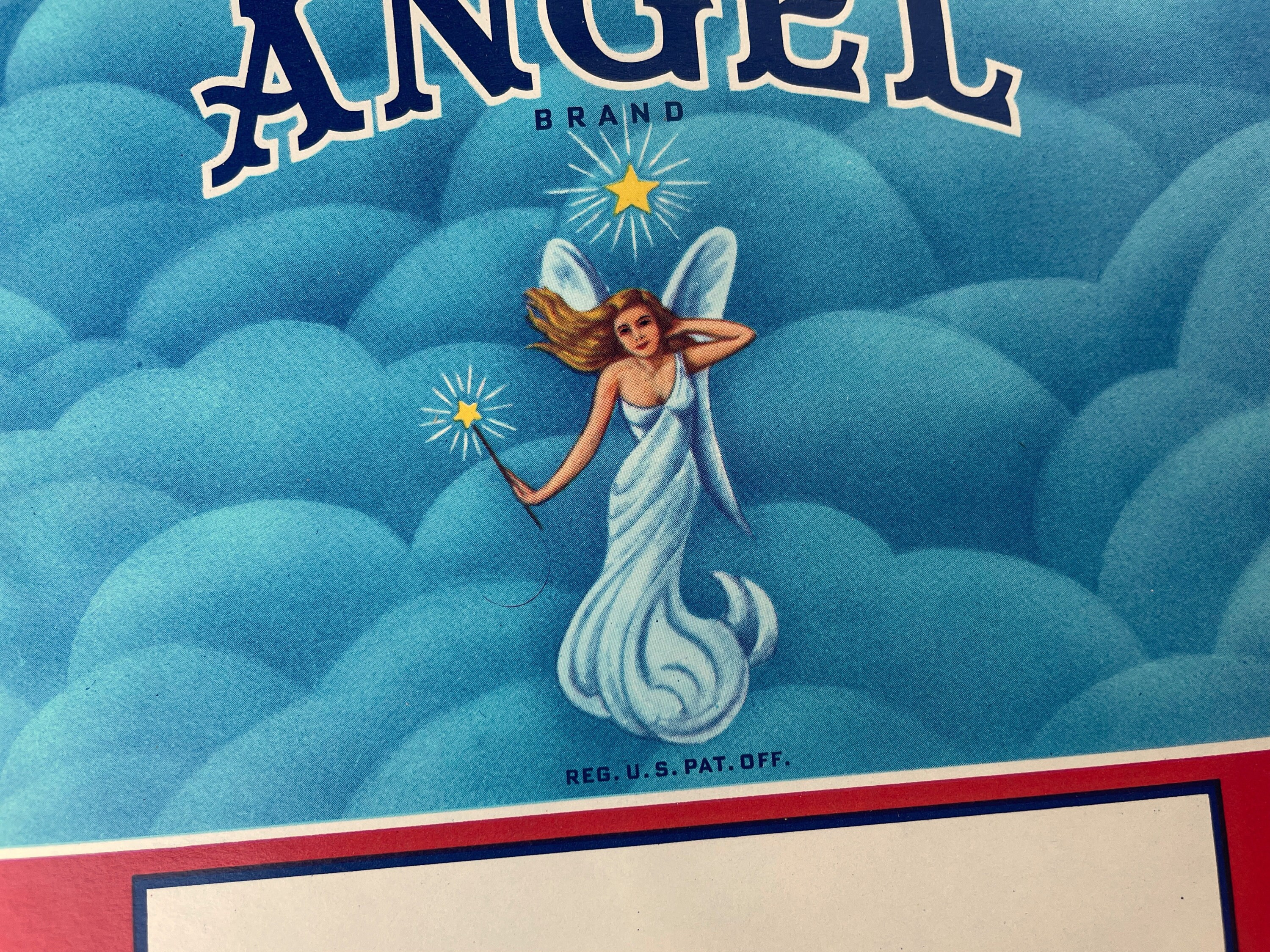 Vintage Angel Can Labels, Spiritual Theme, Ephemera for Junk Journal, 5 ...