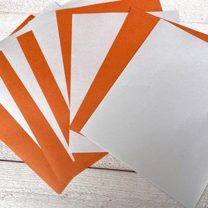 Carta per macchina da scrivere vintage, carta da scrivere testurizzata, carta Neenah bond mista, grigio e ruggine, effimeri di diario spazzatura, 10 o 30 fogli