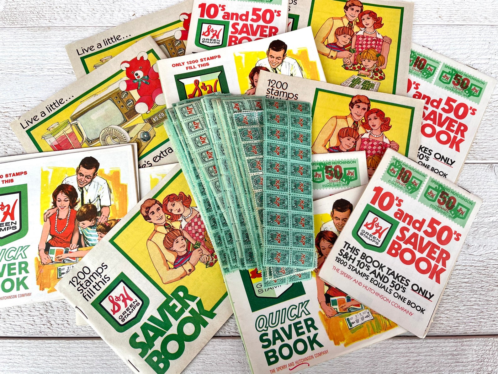 Vintage Saver Stamp Book With Saving Stamps Unused S&H Etsy