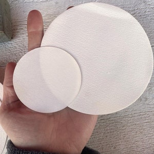 Vintage filter paper set, Textured absorbent paper for junk journal, Ephemera for scrapbooking, 10 sheets