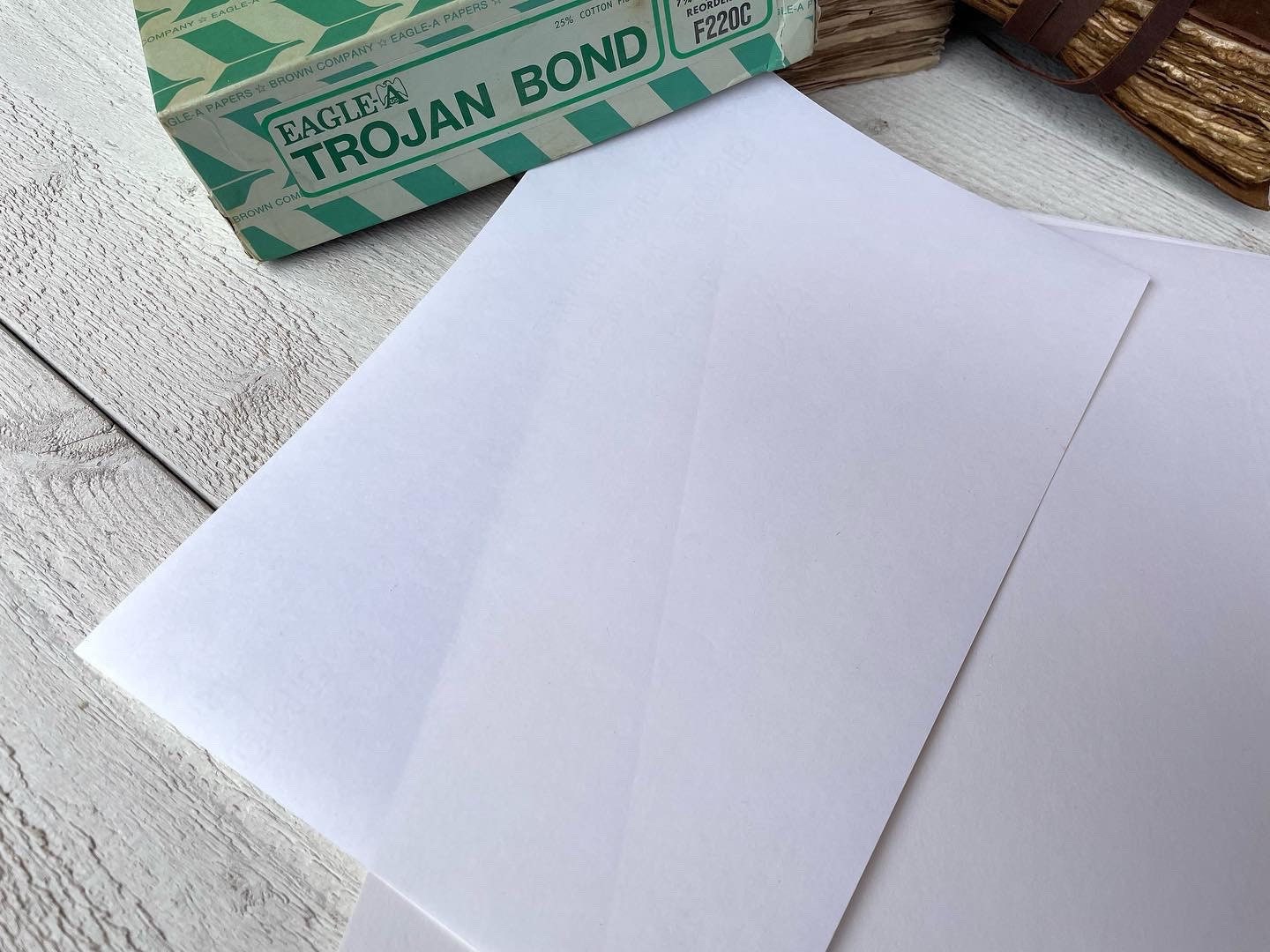 Eagle-A Typing Paper. Type-Erase Bond. 500 Sheets Cockle. 8 1/2 x 13.  Medium