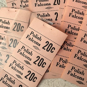 Vintage gummed ticket coupons, with thin glassine sheet, Ephemera for junk journals, mixed media, 25 coupons