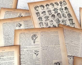 619⑨希少フランス語アンティーク絵本 洋書 ボタンニカル ジャンク