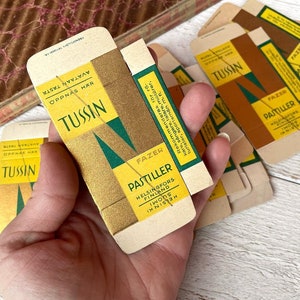 boîte de bonbons vintage inutilisée, publicité pastil, nouveau vieux stock NOS, éphémères finlandais, pour la journalisation indésirable