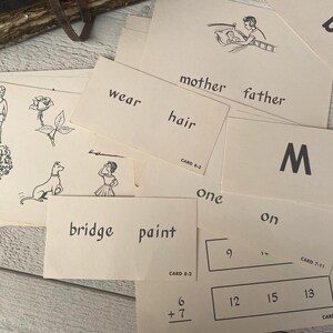 Schede flash vintage per diari di scarto - 8 fogli casuali - Set di carte Aphasia Minnesota, effimeri per scrapbooking