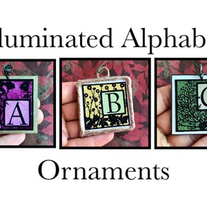 Botanical Monogram Ornament | Eco -Friendly