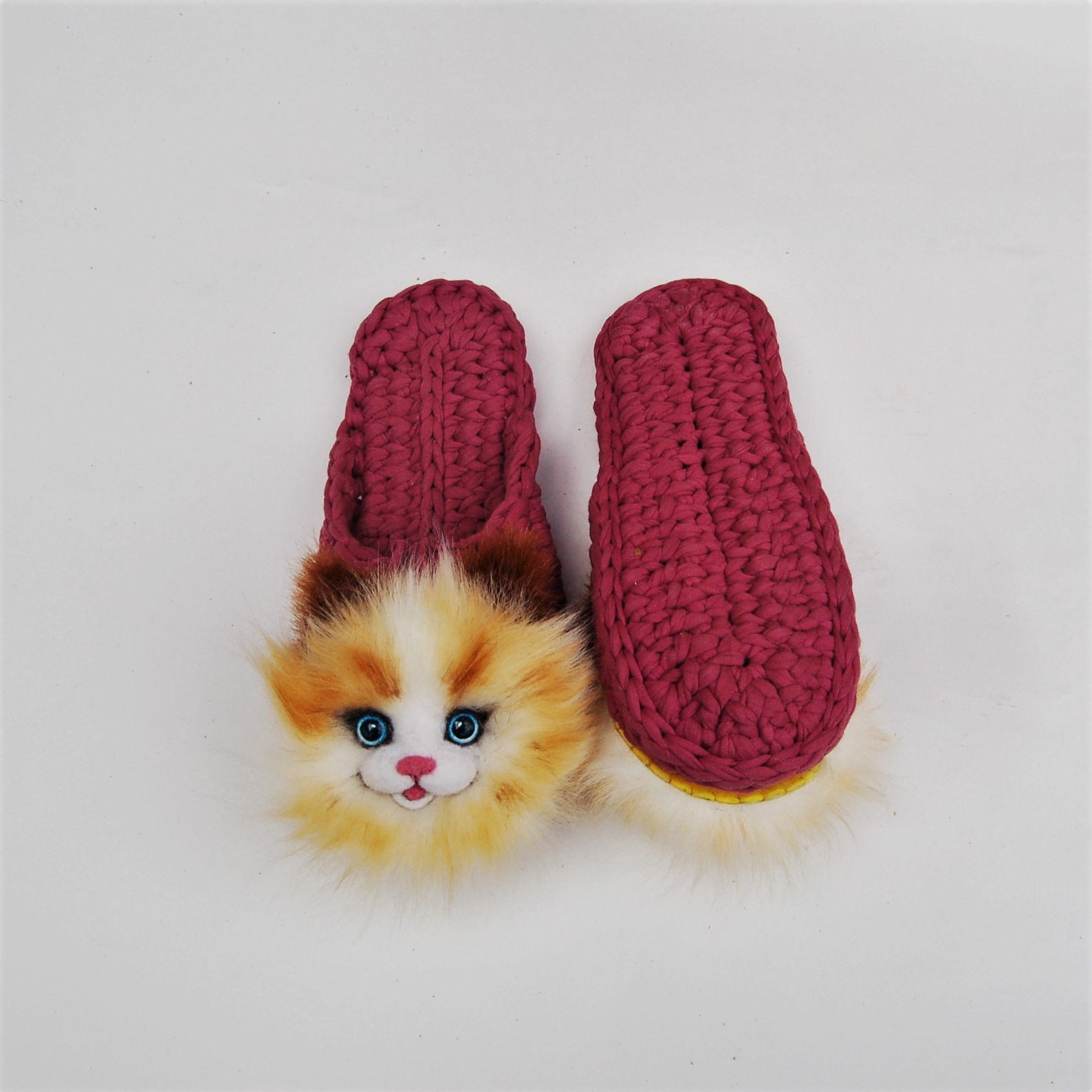 Gifts for her Cat Slippers for women slippers cat Cotton Etsy