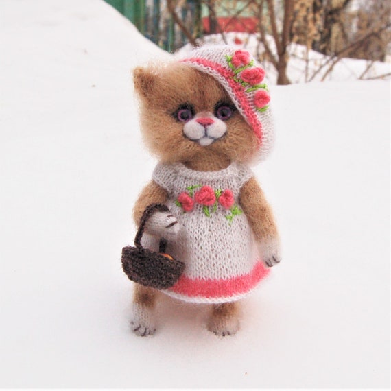 cute cat soft toy