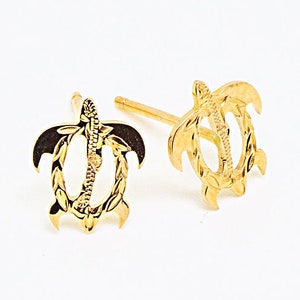 Pierce a forma di tartaruga marina hawaiana (coppia)