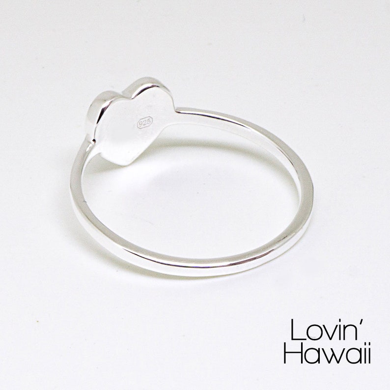 Handmade Heart Silver Ring