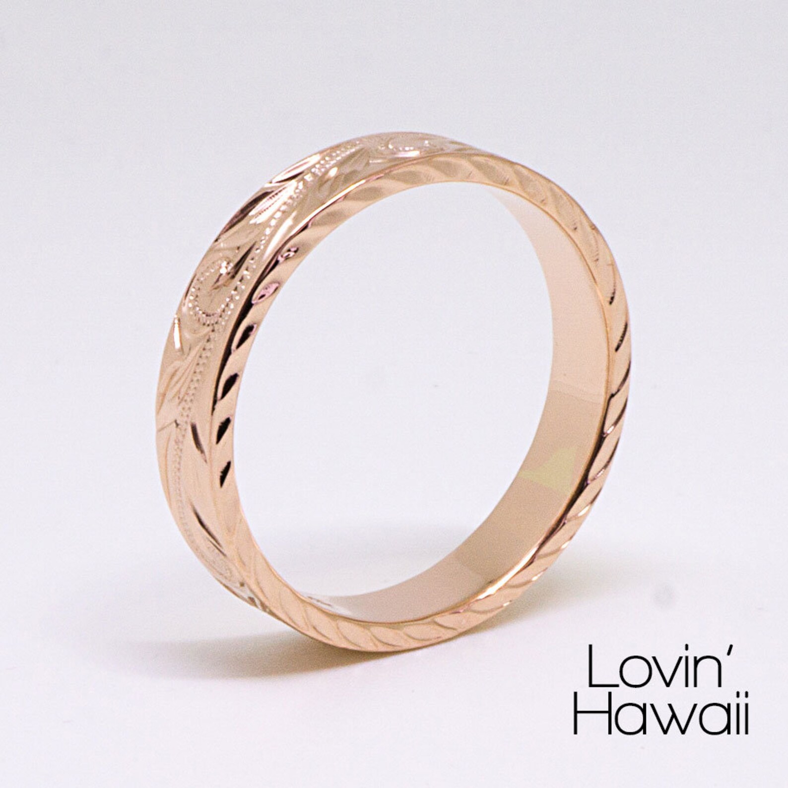HAWAIIAN JEWELRY Hawaiian Ring Hawaii Wedding Rings Hawaii Etsy