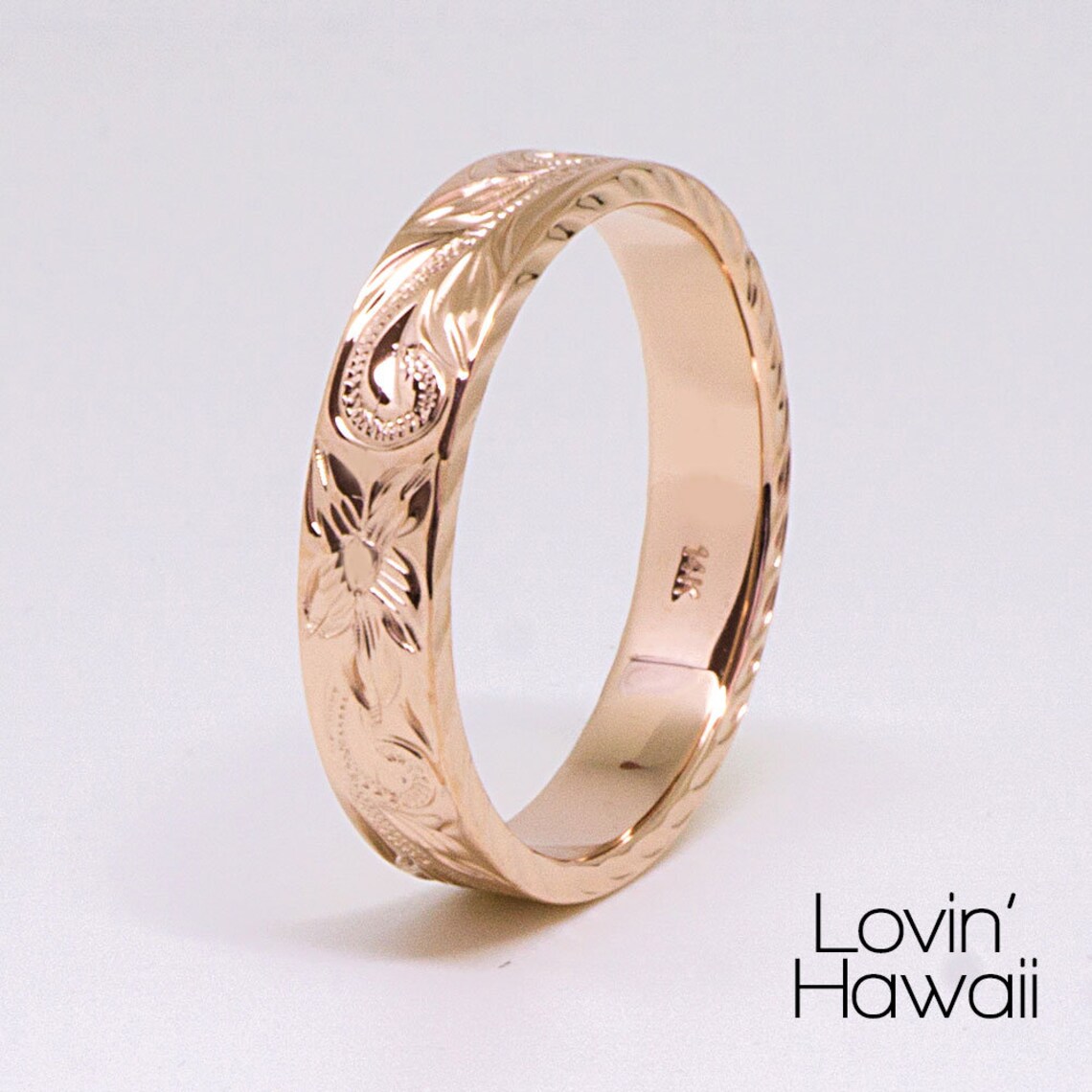 HAWAIIAN JEWELRY Hawaiian Ring Hawaii Wedding Rings Hawaii Etsy