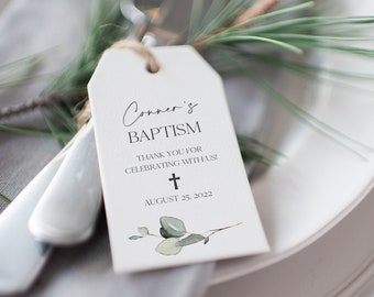 Taufbevorzugung Tags, Taufe Danke Tags, personalisierte Taufe Favor Tag, Erstkommunion Tags, Mi Bautizo Tags, Mi Baptismo, Taufe 8108