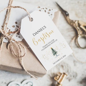 Weihnachten Taufbevorzugung Tags druckbar, Taufbevorzugung Tags Mädchen, Taufanhänger Junge, Taufe Tags Vorlage, Erstkommunion, 8089