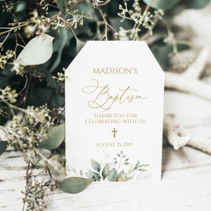 Sofort Download, Taufe Dekoration, Taufe Gastgeschenk, Taufe Dekoration, druckbare Taufe, Erstkommunion Anhänger, 8081
