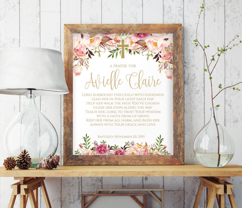 baptism gift for girl from godmother
