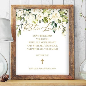 Printable Baptism, Personalized Baptism Gift, Personalized Baptism Gift ...