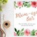 Rose Gold Momosa Bar Sign, Momosa Sign, Mimosa Bar, Momosa Printable ...