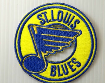 st louis blues iron on patch