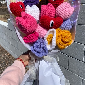 Bad Bunny Un Verano Sin Ti inspired Crochet Bouquet