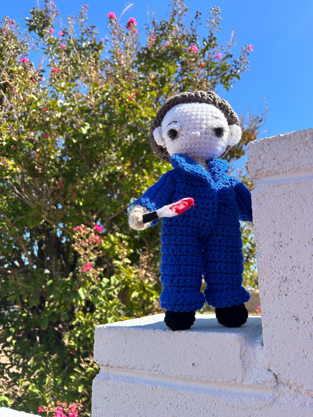 Crochet Michael Myers Doll Amigurumi - Etsy