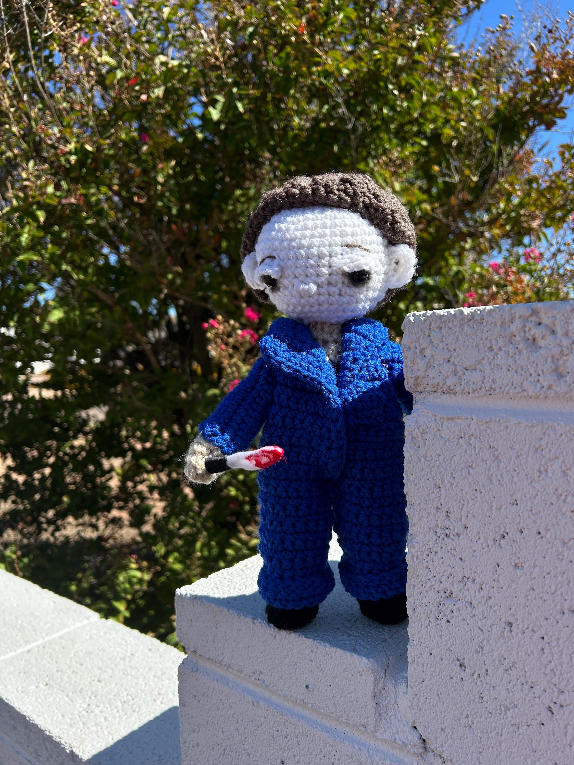 Crochet Michael Myers Doll Amigurumi - Etsy