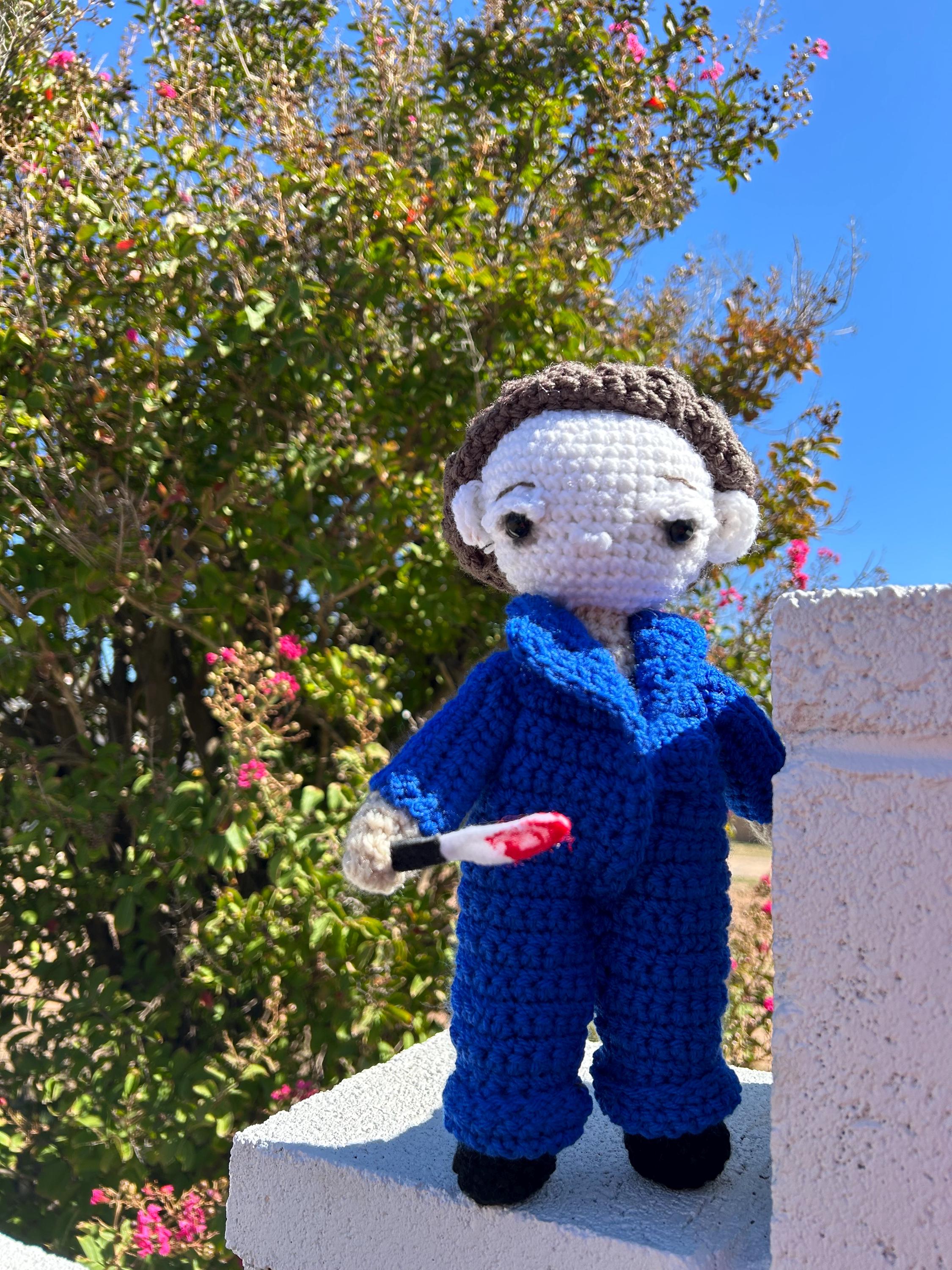 Crochet Michael Myers Doll Amigurumi - Etsy