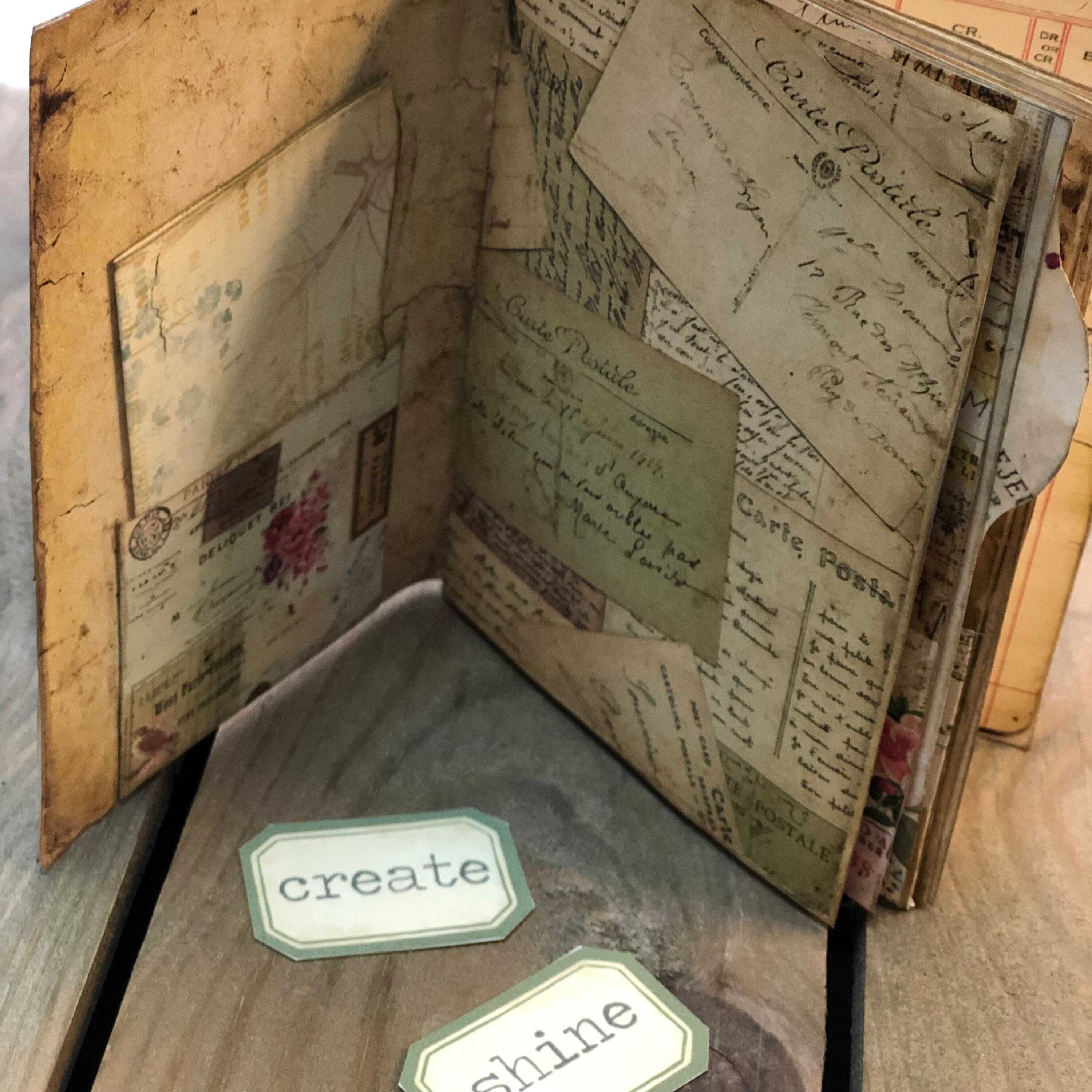 Printable Collage Junk Journal DIY Book Kit / Vintage Digital Downloads ...