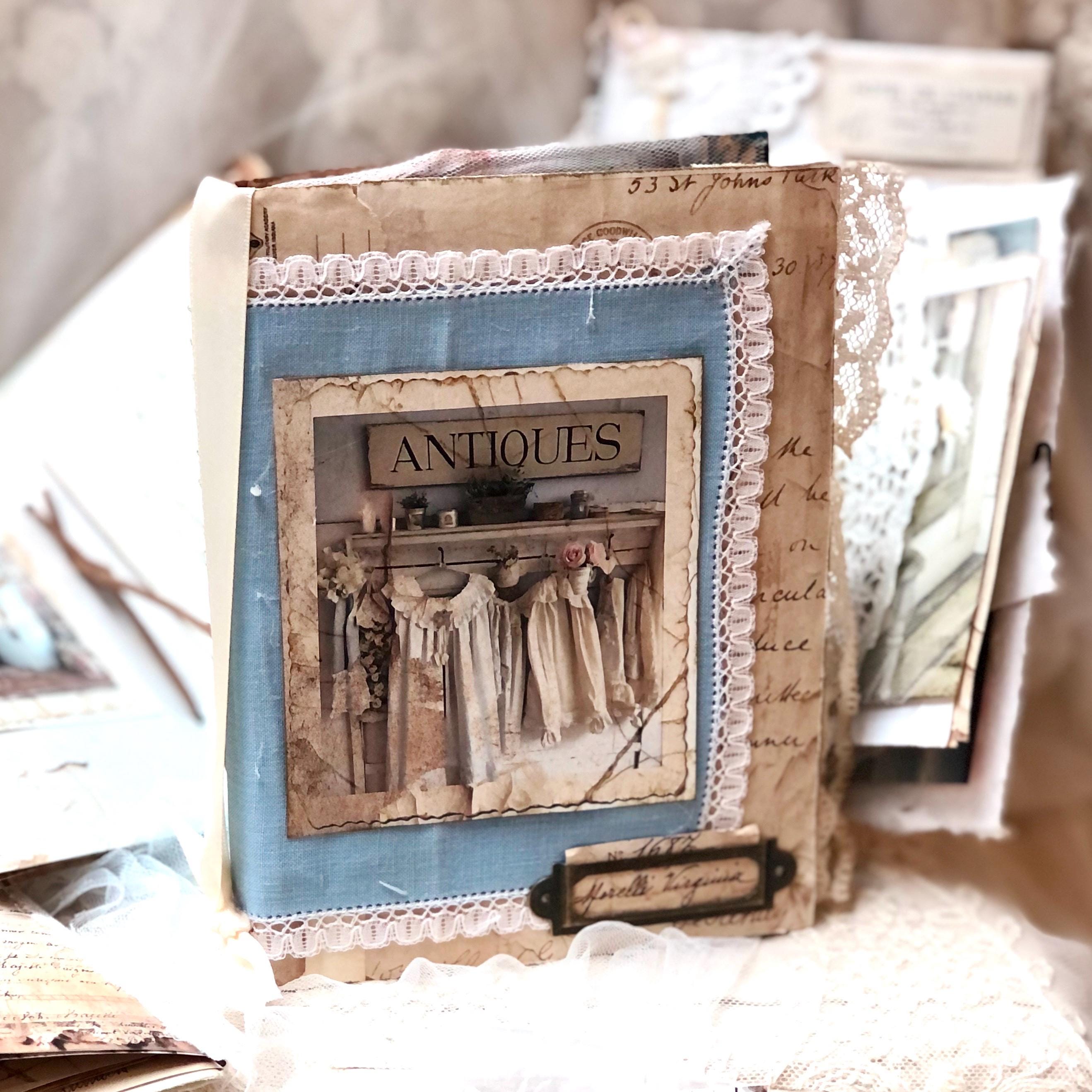 Junk Journal Kit / Digital Printable Vintage Book Pages / Instant ...