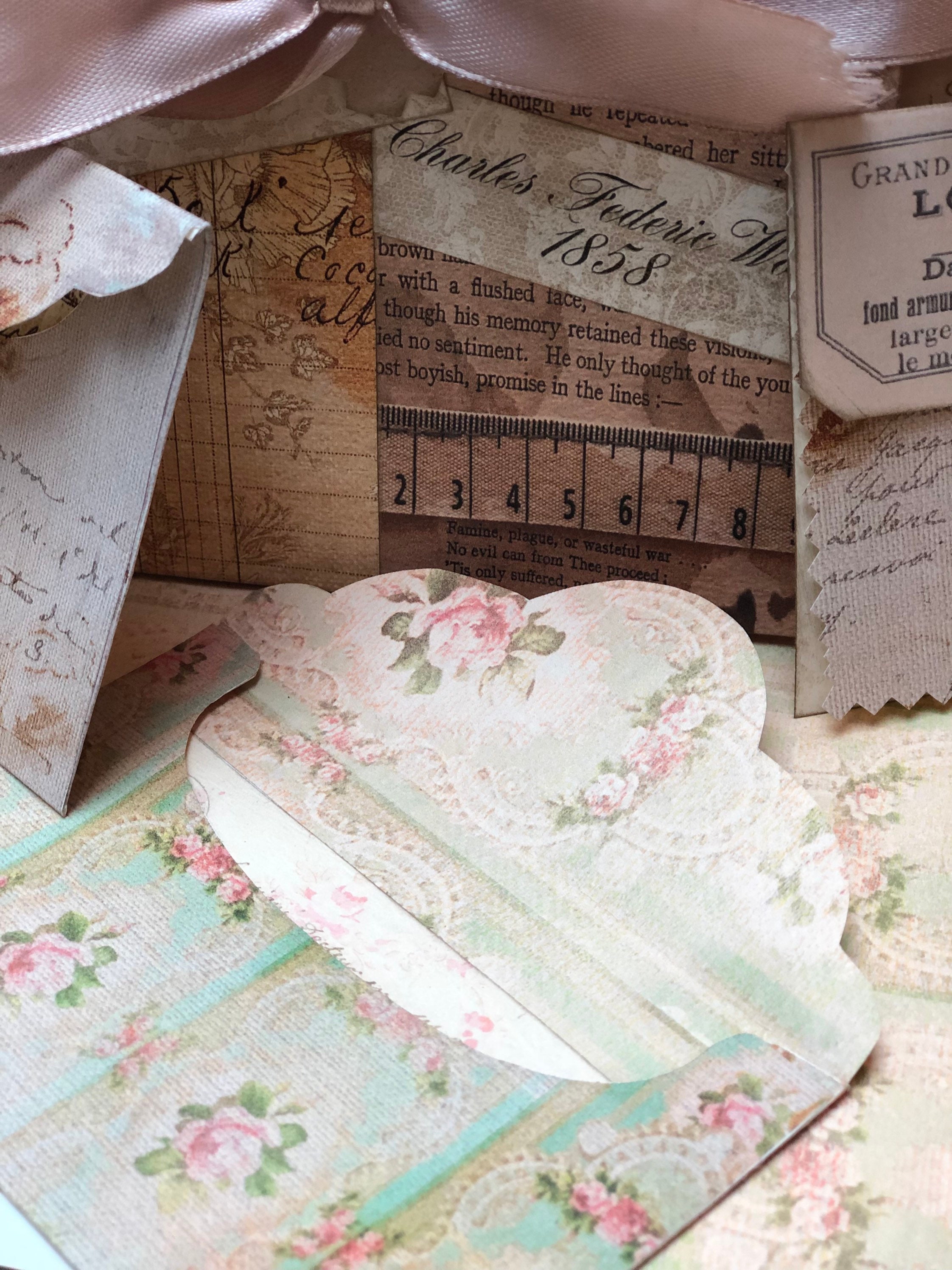 Printable Collage Junk Journal Papers and Ephemera / Vintage Digital ...