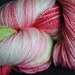 Cherry Mint Fizz on Maple Leaf Lace base
