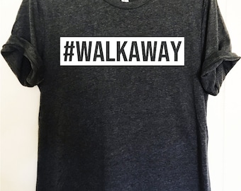 #WALKAWAY Movement Decal//Bumper Sticker Hashtag Anti Democrat Political