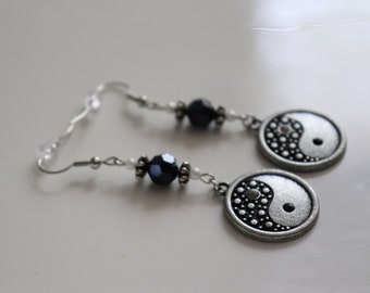 Ying and Yang Earrings