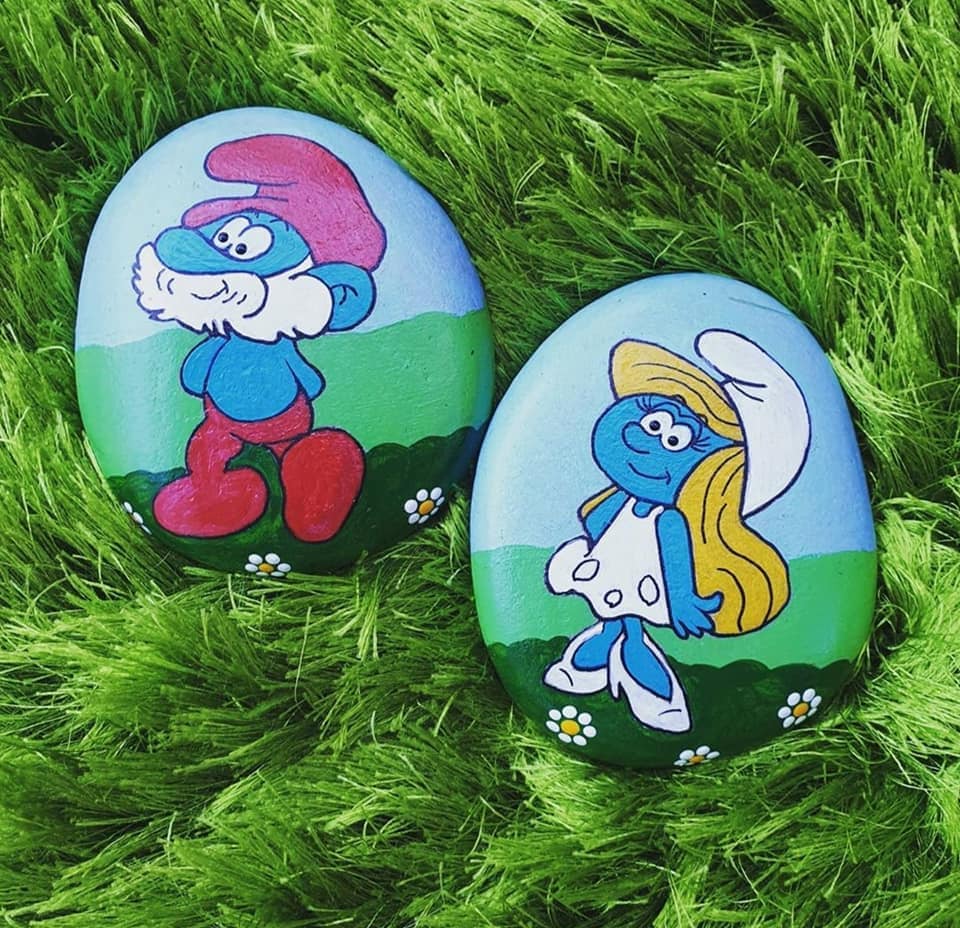 Pin en LOS PITUFOS / THE SMURFS CAKETOPPERS KEEPSAKES