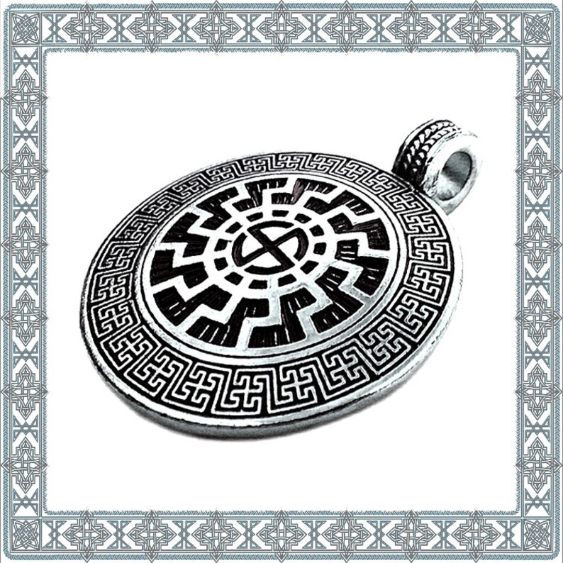 Plata medallón remolque Corazón flor de la vida amuleto 925er plata