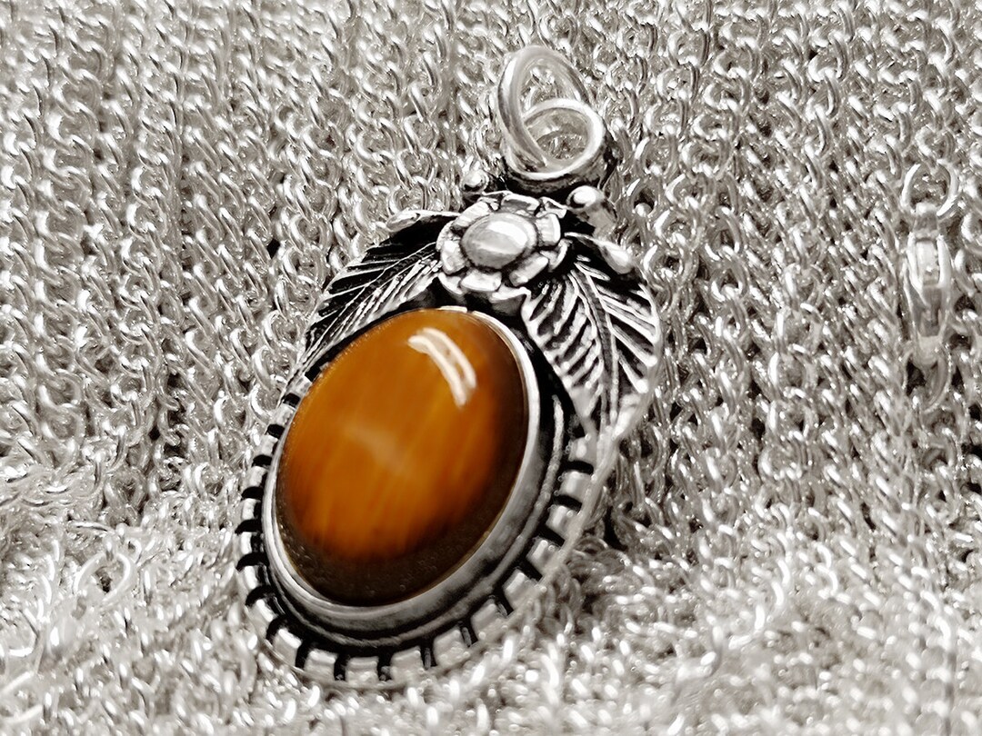 Nordic Pendant FOREST FEEN AMULET Silverplated Pendant Germanic