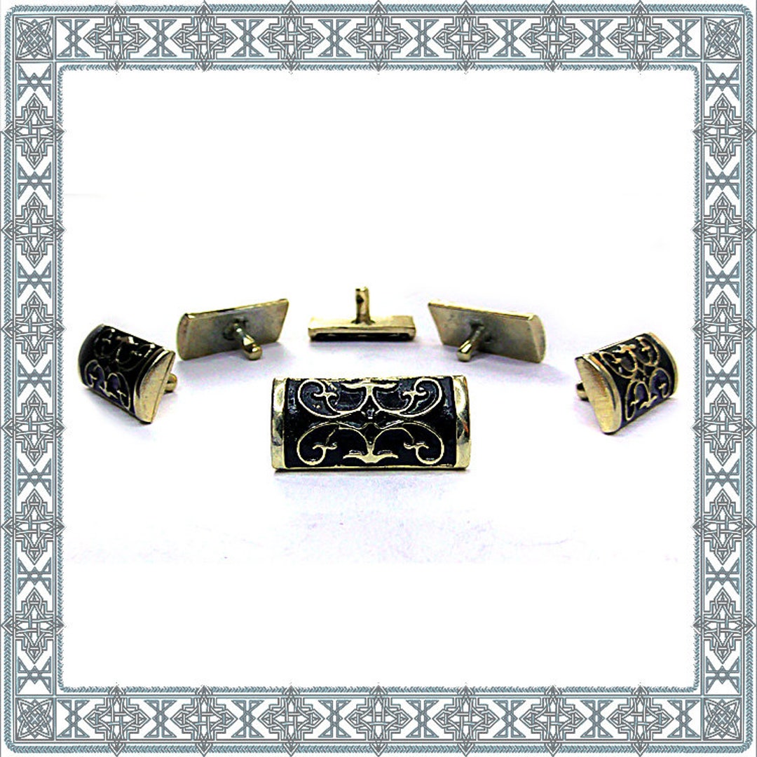 6 Decorative Rivets VARESER RIVET Goldplated Rivet North Germanic