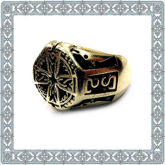 Gürtelschnalle Buckle Kelten-Kreuz Keltenkreuz Gothic Nordic Celtic Cross