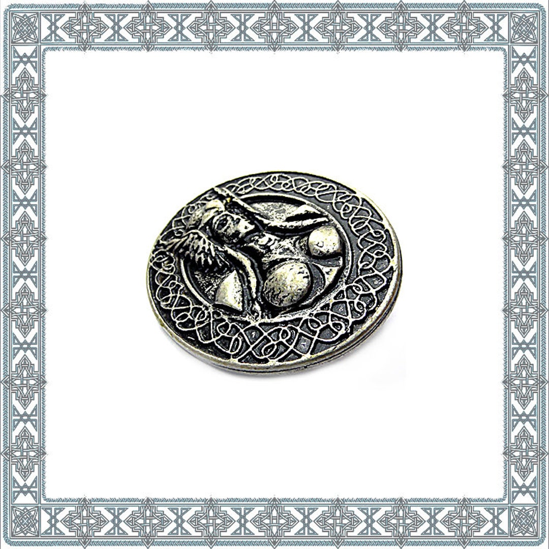 6 Decorative Rivets VALKYRIE Old Silver Rivet Spirit Creature - Etsy