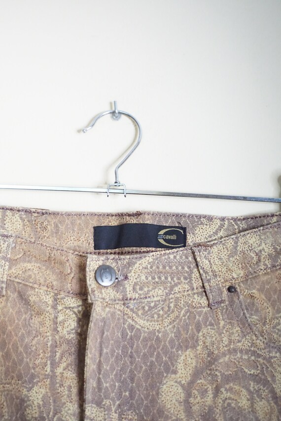 Just Cavalli Jeans paisley print jeans / Roberto … - image 8