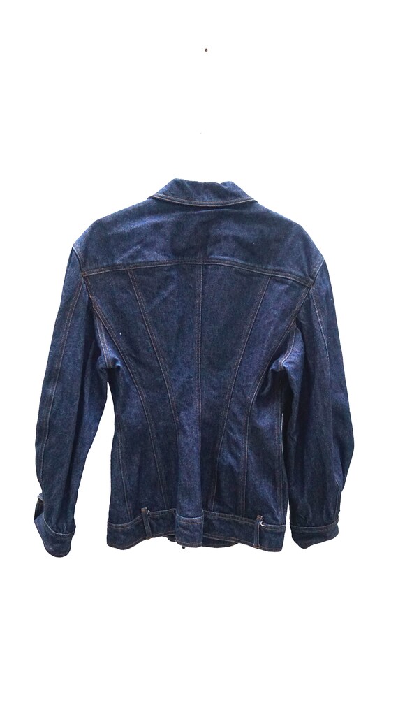 Junior Gaultier / Jean Paul Gaultier Fitted Denim Jacket - Etsy