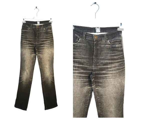 Cavalli Jeans grey printed jeans / Size US 31