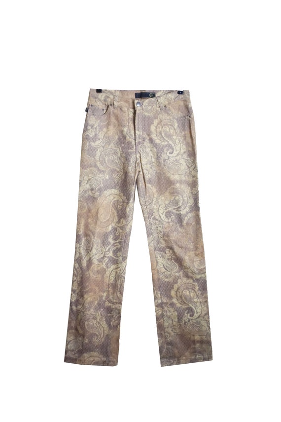 Just Cavalli Jeans paisley print jeans / Roberto … - image 2