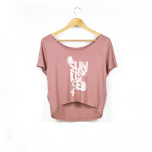 Women's 'Sun Kissed' Organic Blend Over-Sized T-Shirt