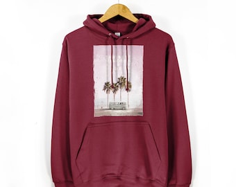 Unisex 'The Best Memories Are Made In Flip Flops' Surf-Style Beach Hoodie