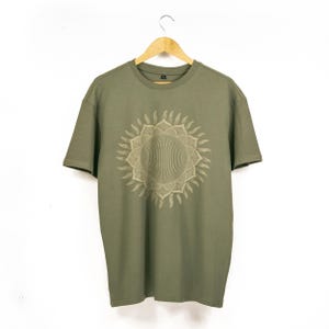 Geometric Sun Oversized Boho Spiritual TShirt
